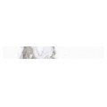 Cerrad Calacatta White połysk płytka gresowa cokół 59,7x8x0,8 cm