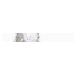 Cerrad Calacatta White połysk płytka gresowa cokół 59,7x8x0,8 cm