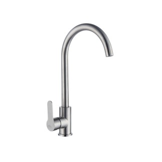 Invena Iron bateria zlewozmywakowa inox