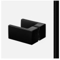 New Trendy Avexa black kabina prostokątna prawa 120x90x200 cm