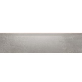 Cerrad Tassero Gris lappato płytka gresowa stopnica nacinana 29,7x119,7
