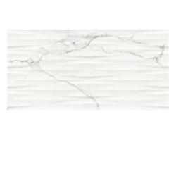 Opoczno Ginevra white struktura glossy płytka ścienna 29,8x59,8 cm
