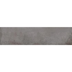 Cersanit Diverso Grey stopnica matt płytka gresowa 29,8x119,8