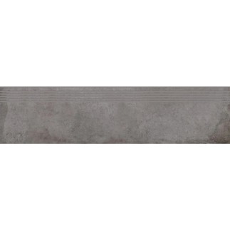 Cersanit Diverso Grey stopnica matt płytka gresowa 29,8x119,8