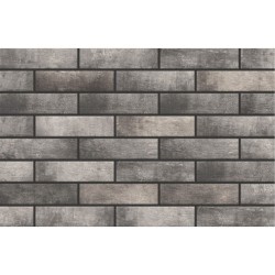 Cerrad Loft Brick pepper klinkier elewacja 245x65x8