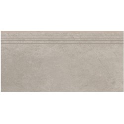 Cerrad Tacoma Sand Lappato płytka gresowa stopnica nacinana 29,7x119,7