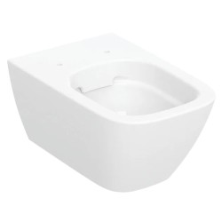 Geberit Smyle Square prostokątna miska wisząca rimfree kryte mocowanie