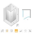 New Trendy Avexa Gold kabina prysznicowa prawa 80x100x200cm - dane techniczne