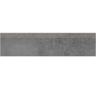 Cerrad Tacoma Grey płytka gresowa stopnica nacinana 29,7x597