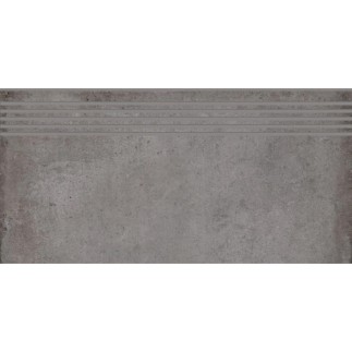 Cersanit Diverso Grey stopnica matt płytka gresowa 29,8x59,8