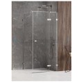 New Trendy Avexa kabina kwadratowa prawa chrom 90x90x200 cm