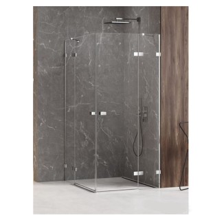 New Trendy Avexa kabina kwadratowa chrom 90x90x200 cm