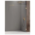 New Trendy Avexa ścianka walk-in gold shine 120x200 cm