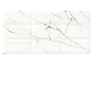 Cersanit Arce white structure glossy płytka ścienna 29,7x60cm