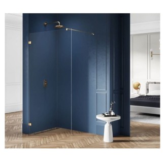 New Trendy Avexa Gold kabina walk-in 120x200cm