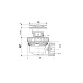 Tycner Nano 6.7 syfon umywalkowy quick-clac chrom