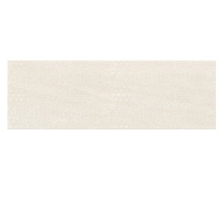 Cersanit Bantu cream heksagon inserto glossy płytka ścienna 20x60cm