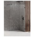New Trendy Avexa black walk-in 90x200 cm