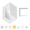 New Trendy Avexa kabina prysznicowa walk-in 140x200cm - dane techniczne
