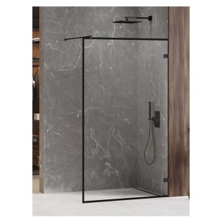 New Trendy Avexa Black kabina walk-in 80x200cm