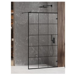 New Trendy Avexa Black walk-in kratka 80x200cm