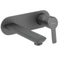Deante Arnika bateria umywalkowa podtynkowa titanium