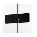 New Trendy Avexa black parawan nawannowy 2-częściowy 100x150 cm