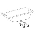 Geberit Selnova square wanna prostokątna 160x70 cm