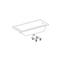 Geberit Selnova square wanna prostokątna 180x 80 cm