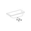 Geberit Selnova square wanna prostokątna 170x 75 cm