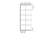 New Trendy Avexa kabina walk-in black kratka 70x200 cm-rys.tech.
