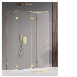 New Trendy Avexa gold shine przyścienna lewa 100x90x200 cm