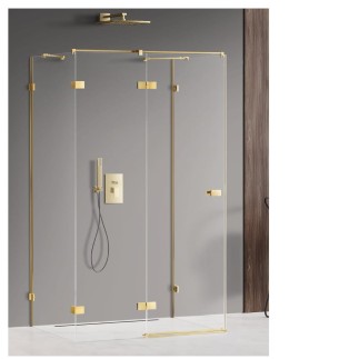 New Trendy Avexa gold shine przyścienna lewa 100x90x200 cm