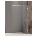 New Trendy Avexa kabina walk-in gold shine 100x200 cm