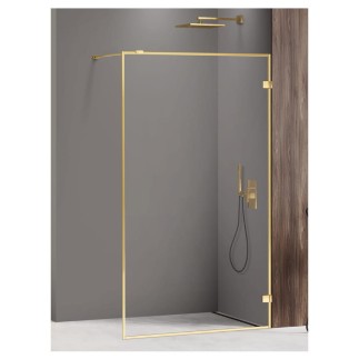 New Trendy Avexa kabina walk-in gold shine 100x200 cm