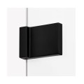 New Trendy Avexa black kratka walk-in 100x200 cm
