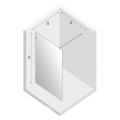 New Trendy Avexa kabina walk-in gold shine 100x200 cm-rys.tech.