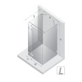 New Trendy Avexa gold shine przyścienna lewa 100x90x200 cm -rys.tech.