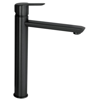 Deante Arnika bateria umywalkowa wysoka czarna