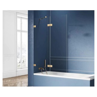 New Trendy Avexa parawan nawannowy gold shine lewy 100x150 cm