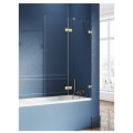 New Trendy Avexa parawan nawannowy gold shine prawy 100x150 cm