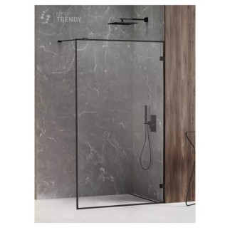 New Trendy Avexa kabina walki-in black 120x200 cm