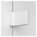 New Trendy Avexa kabina prostokątna lewa white 80x90x200 cm