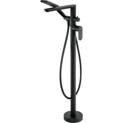 Deante Alpinia bateria wannowa wolnostojąca, nero