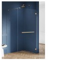 New Trendy Avexa gold brushed walk-in 140x200 cm