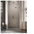 New Trendy Avexa gunmetal brushed drzwi wnękowe  prawe 100x200 cm