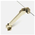 New Trendy New Soleo kabina walk-in light gold 100x195 cm