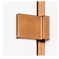 New Trendy Avexa kabina walk-in copper brushed 100x200xcm