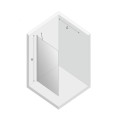 New Trendy New Soleo kabina walk-in light gold 100x195 cm-rys.tech.