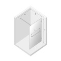 New Trendy Avexa kabina walk-in z uchwytem gold shiny 90x200 cm